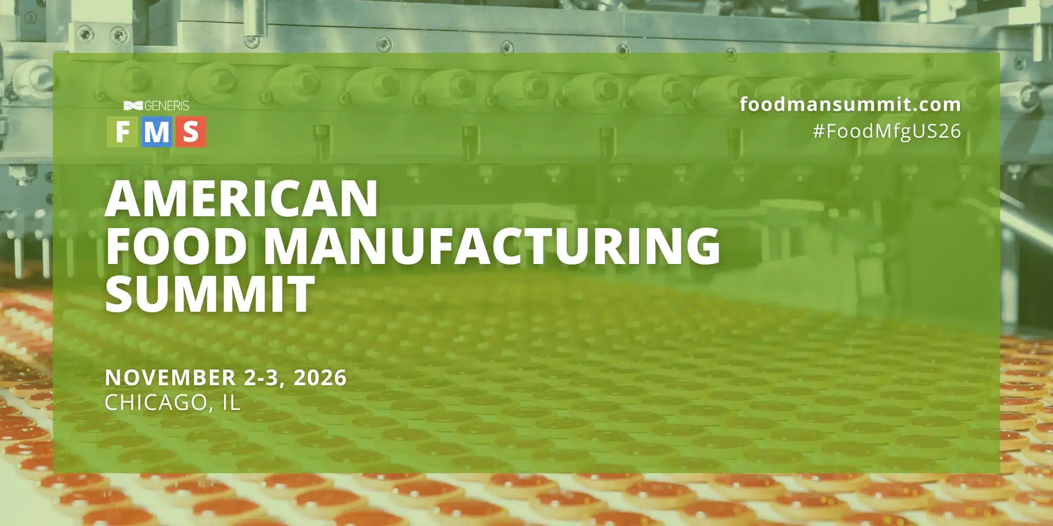American Food Manufacturing Summit 2026 logo